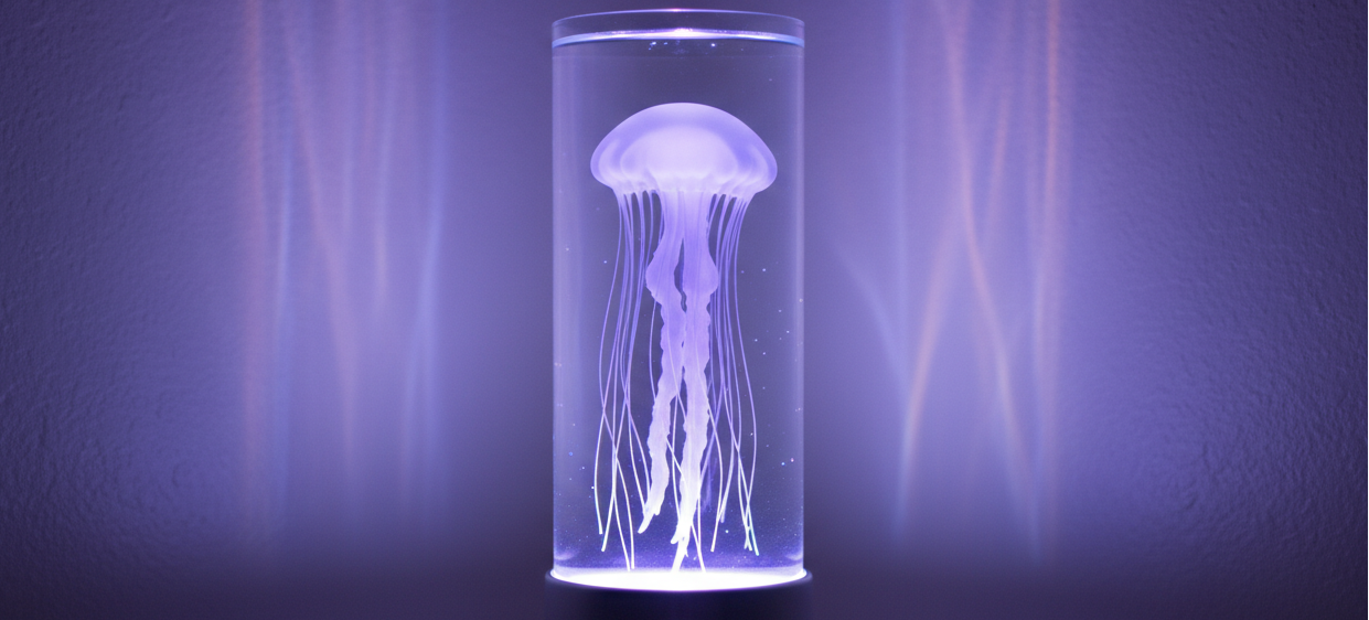 jelly fish lamp